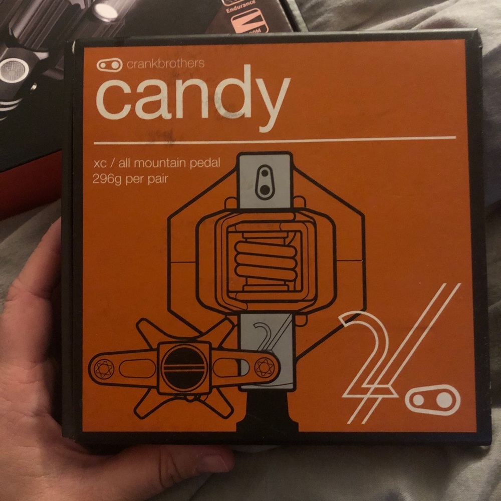 Crank brothers clips, brand new